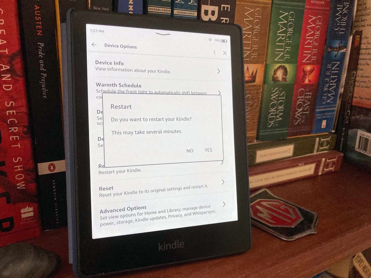 How To Restart Your Kindle When Its Frozen Or Unresponsive